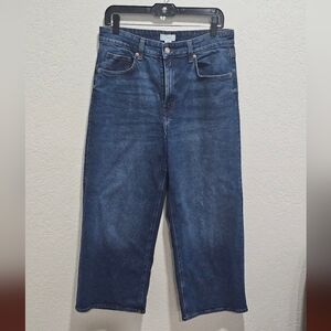 H&M Wide Leg Jeans Size 10